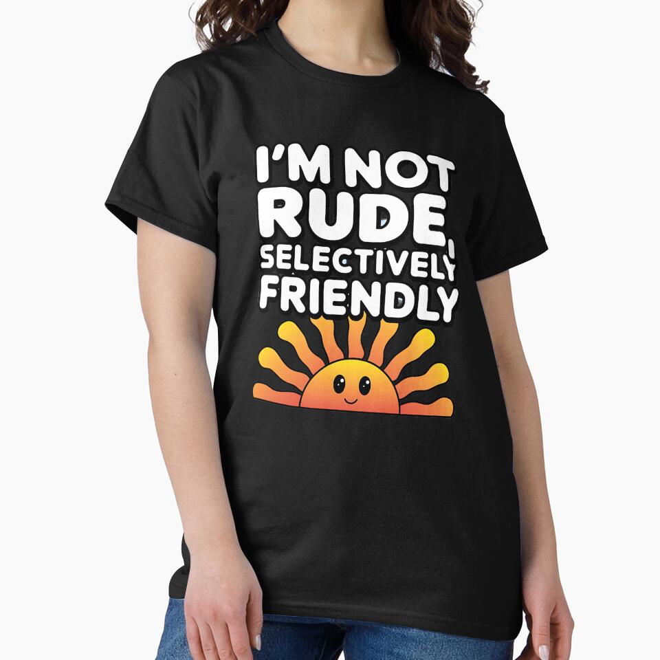 I Am Selectively Social – Introvert Humor Design by Evolved Ape T-Shirts, Hoodie, Sweatshirt | BlankRebels.com (Image 2)
