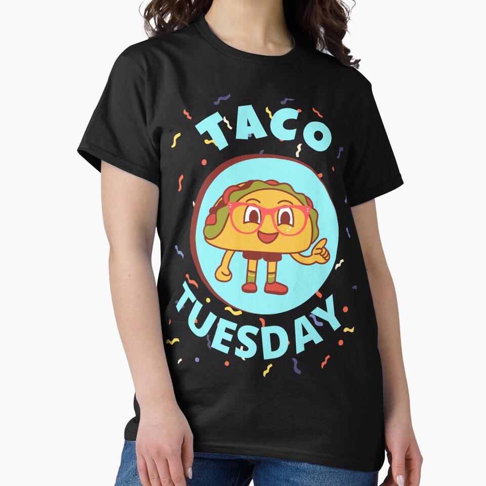 Taco Tuesday by P9Designs T-Shirts, Hoodie, Sweatshirt | BlankRebels.com (Image 2)