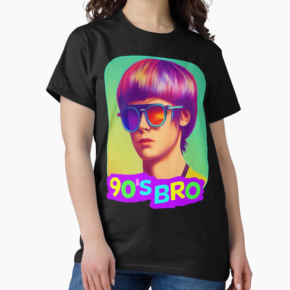90'S Bro Bowlcut Retro Party Born 90s T-Shirts, Hoodie, Sweatshirt