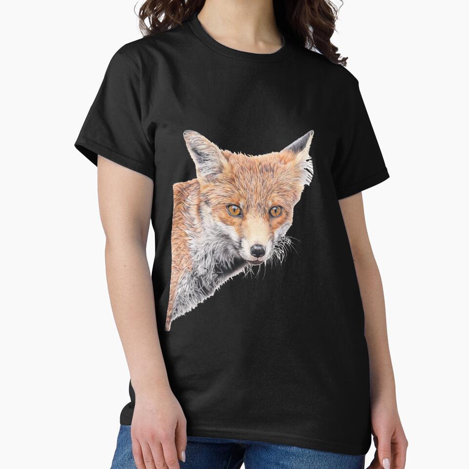 Red Fox by Pawstopaper T-Shirts, Hoodie, Sweatshirt | BlankRebels.com (Image 2)