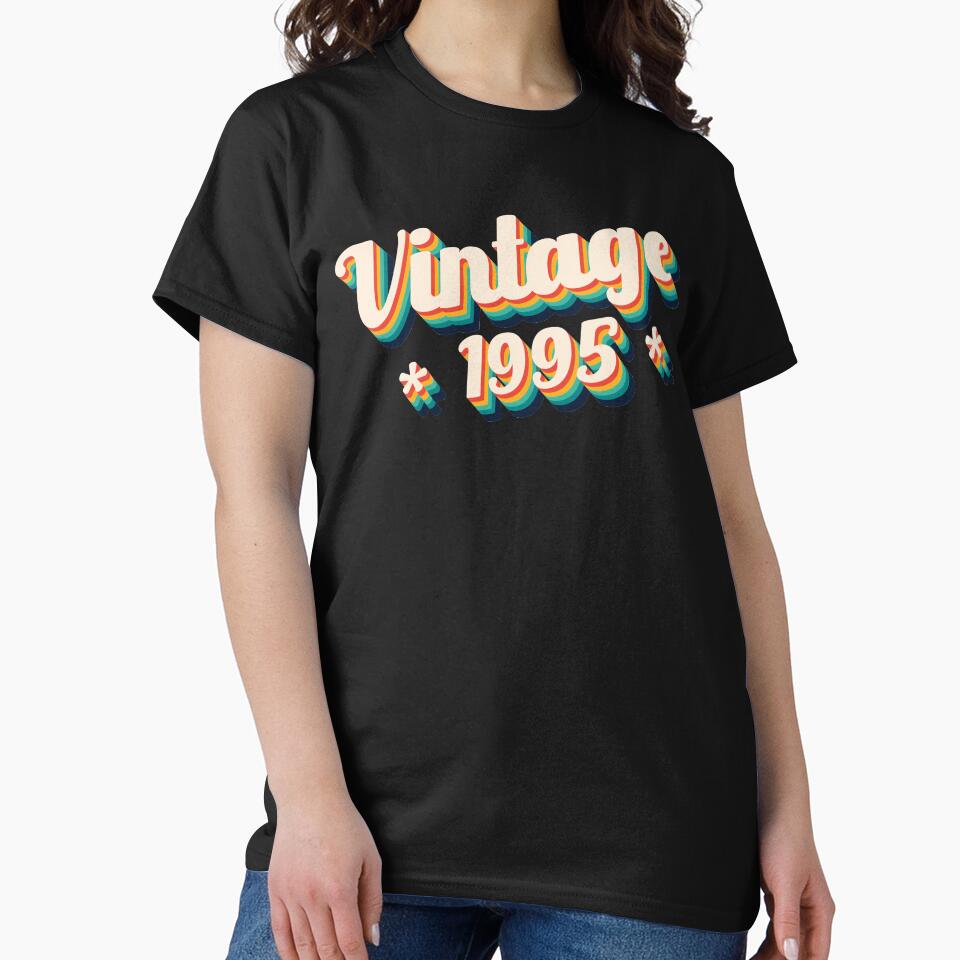 Vintage 1995 Retro by Teelogic T-Shirts, Hoodie, Sweatshirt | BlankRebels.com (Image 2)