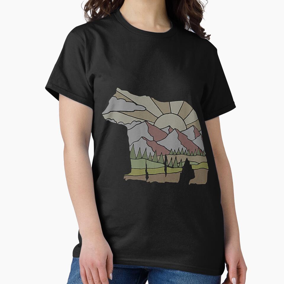 Trendy Bear Mountains Mountain Outdoor by YesterDayCheck T-Shirts, Hoodie, Sweatshirt | BlankRebels.com (Image 2)