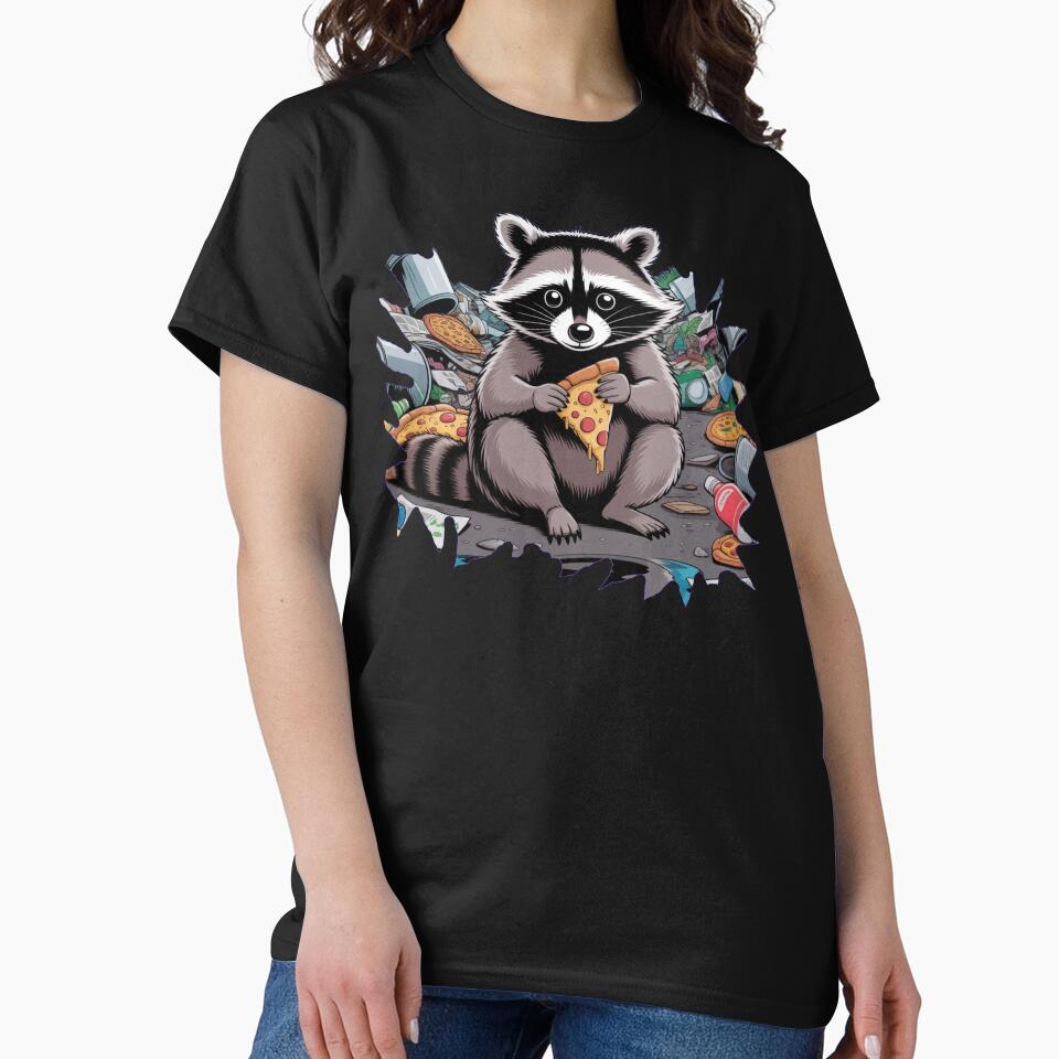 Trashed Panda Drunk Raccoon Gift by StaticMood T-Shirts, Hoodie, Sweatshirt | BlankRebels.com (Image 2)