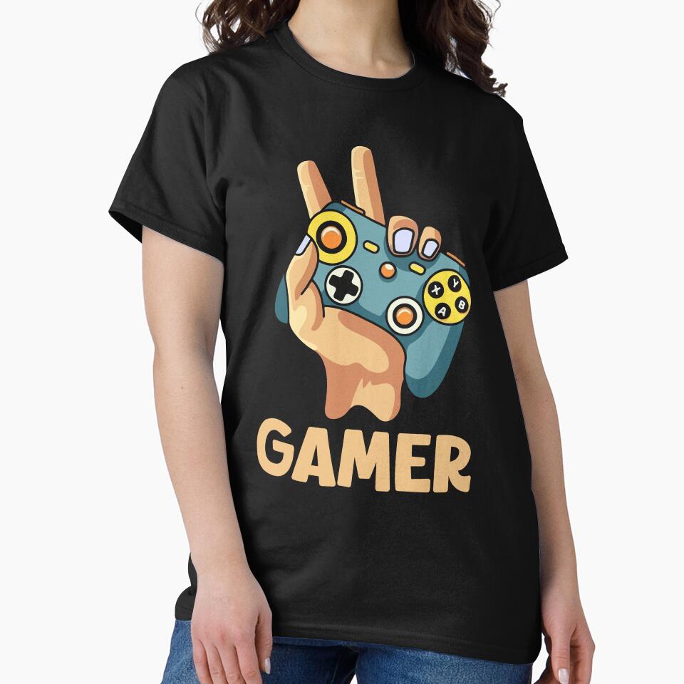 Funny Gamer Tshirt by SunsetGloww Hoodie, Sweatshirt | BlankRebels.com (Image 2)