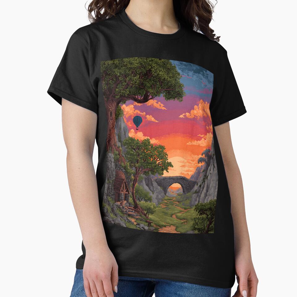 Gaming Pixel Art Fantasy T-Shirts, Hoodie, Sweatshirt