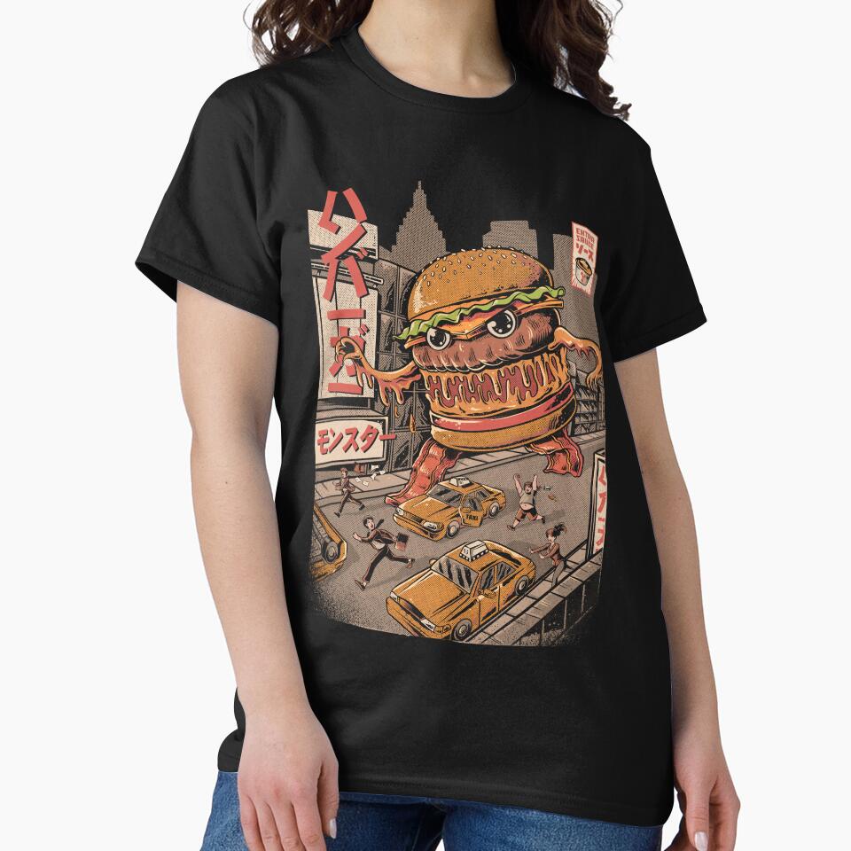 BurgerZilla - Black by Ilustrata®