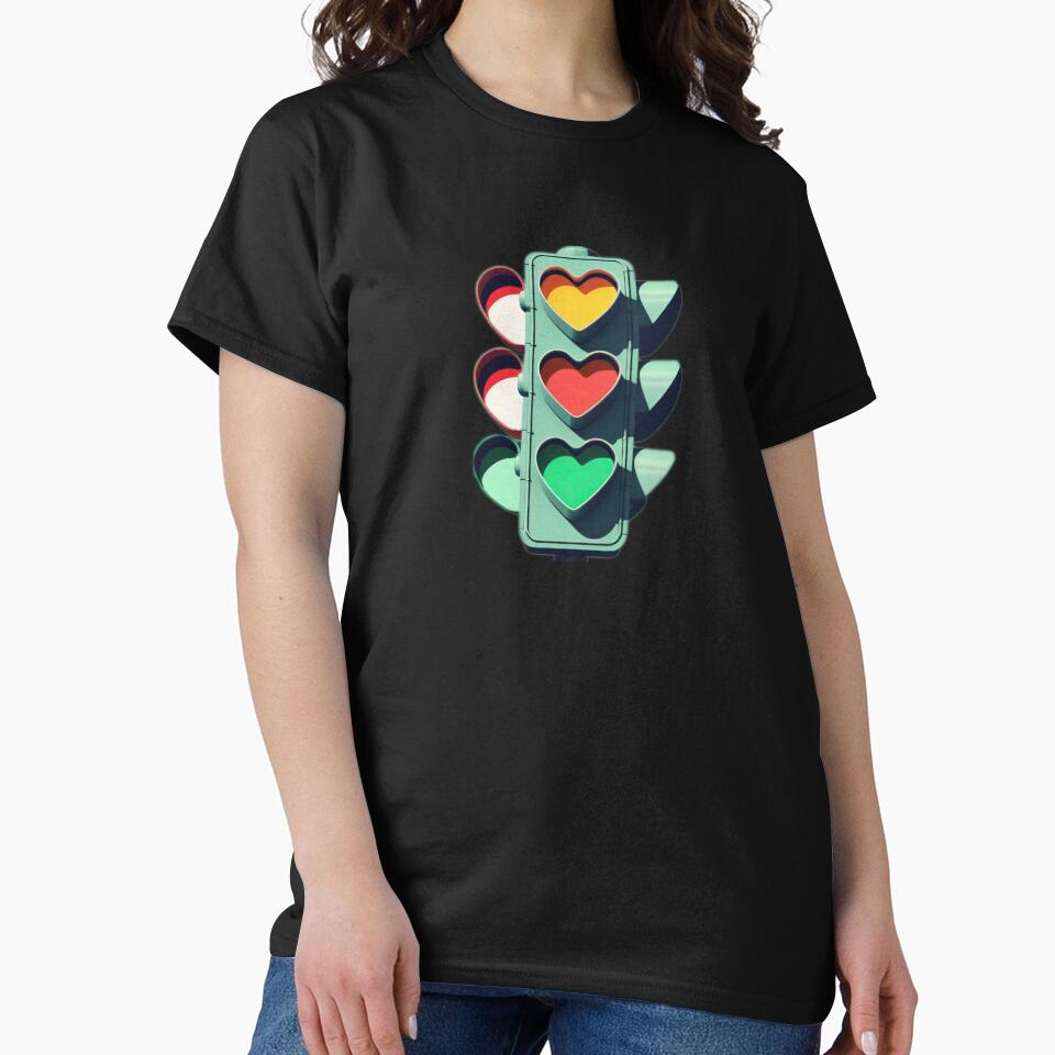 Valentines Day traffic light with hearts,Valentine heart,valentine art,valentine design by Expressions-Sel... (Image 2)