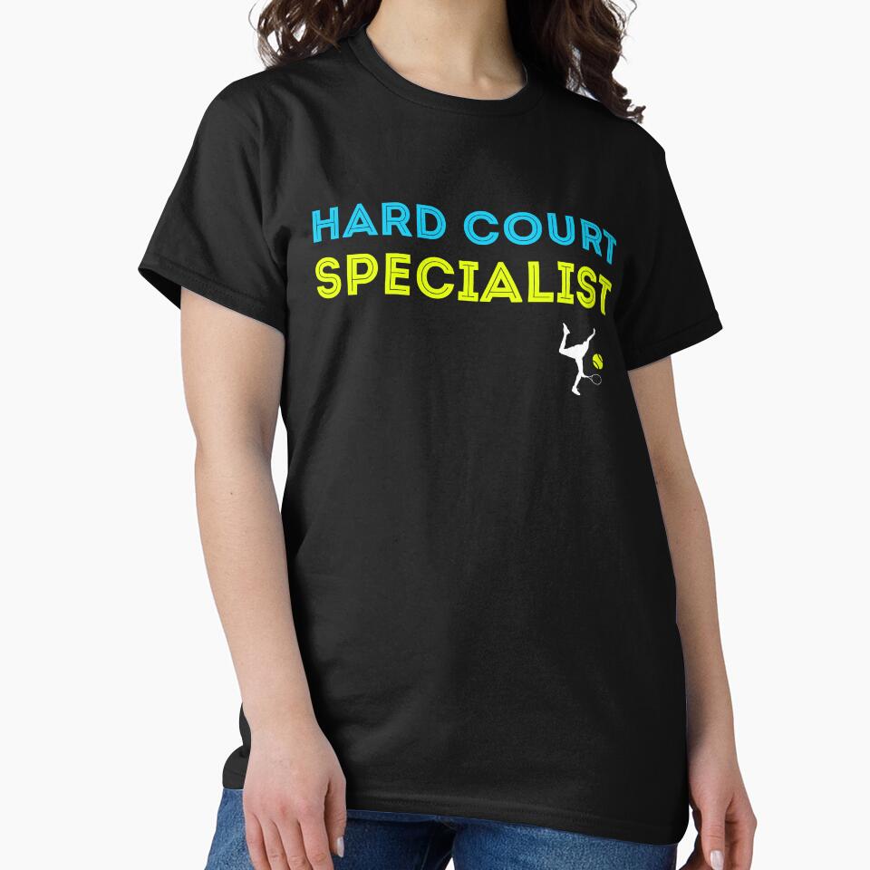 Daniil Medvedev Hard Court Specialist Tennis Player Quote by WUNMANAMI T-Shirts, Hoodie, Sweatshirt (Image 2)