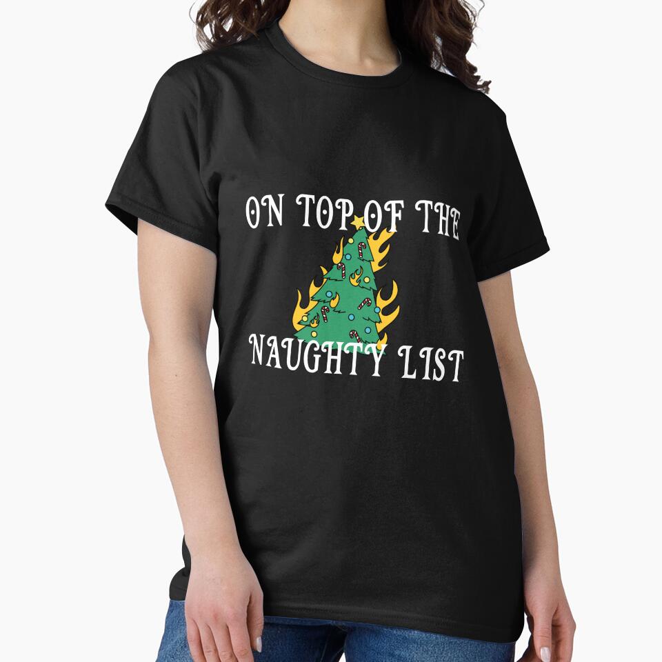 On Top of the Naughty List by ArtitudePrintLb T-Shirts, Hoodie, Sweatshirt | BlankRebels.com (Image 2)