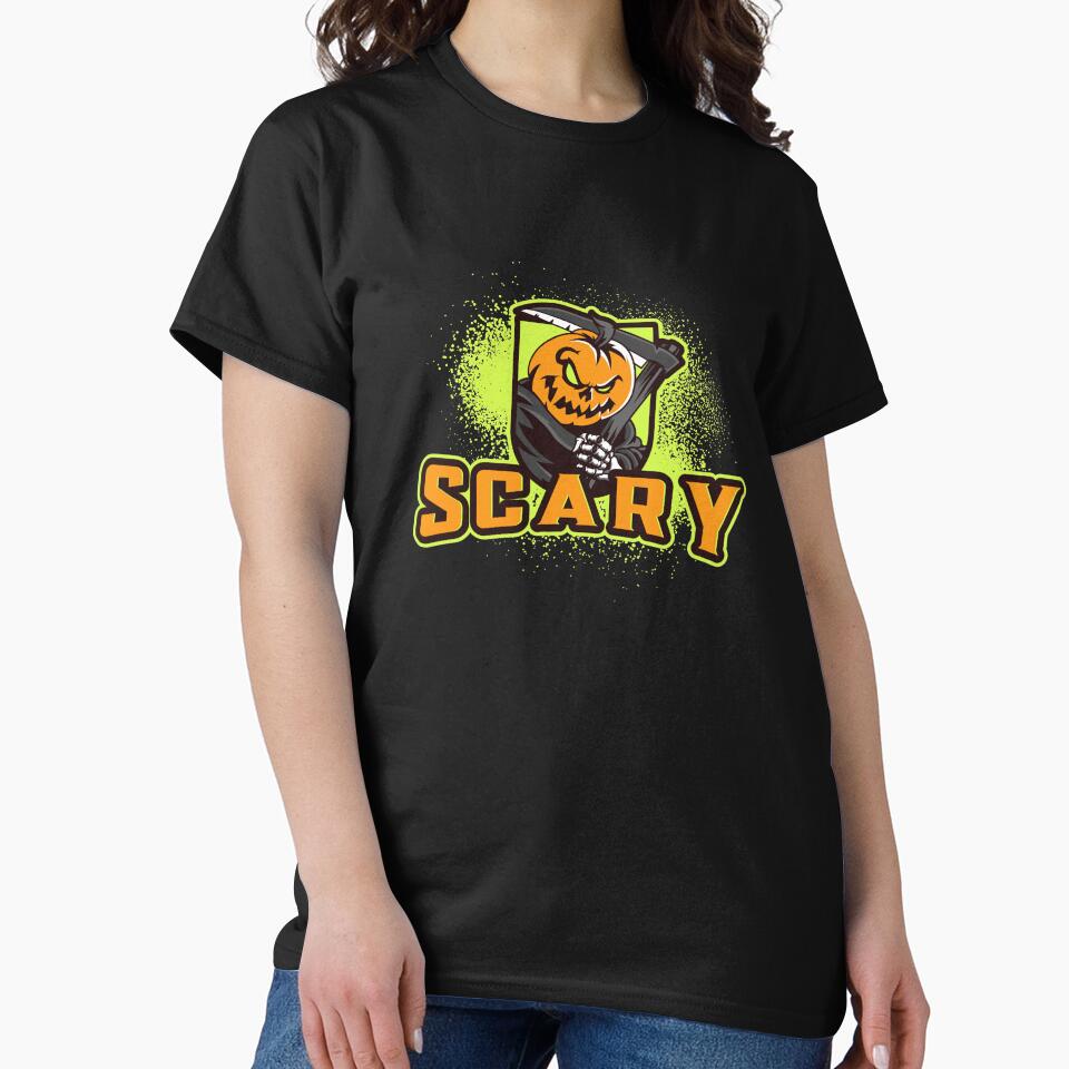 Scary Horror Halloween by Happy-PrintZ T-Shirts, Hoodie, Sweatshirt | BlankRebels.com (Image 2)