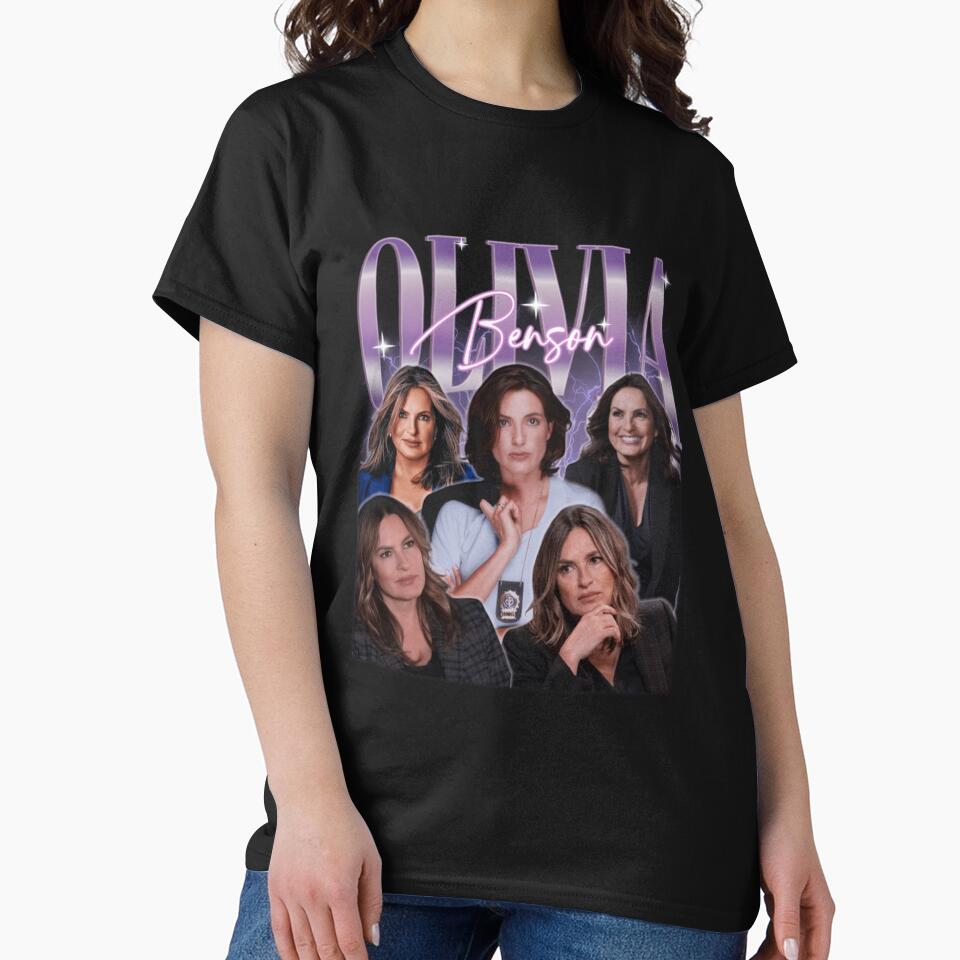 Olivia Benson Retro Collage T-Shirts, Hoodie, Sweatshirt