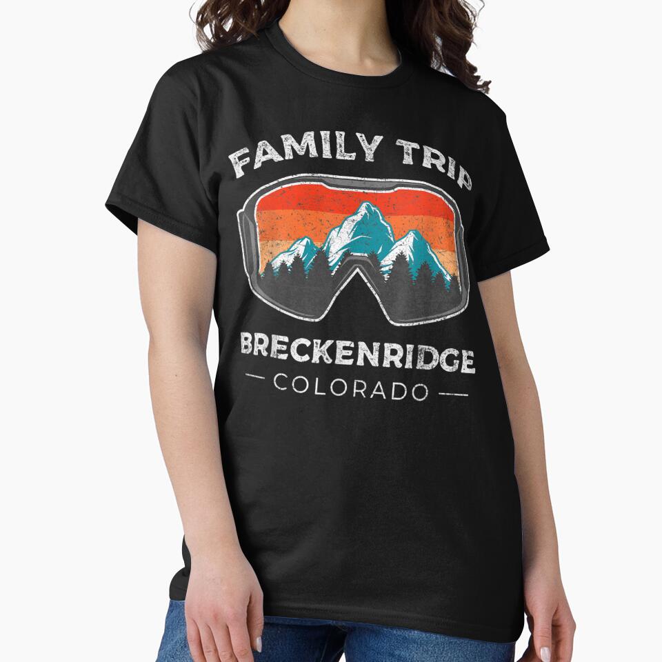 Breckenridge Matching Family Vacation 2021 Family Ski Trip by DeannaMarks T-Shirts, Hoodie, Sweatshirt (Image 2)