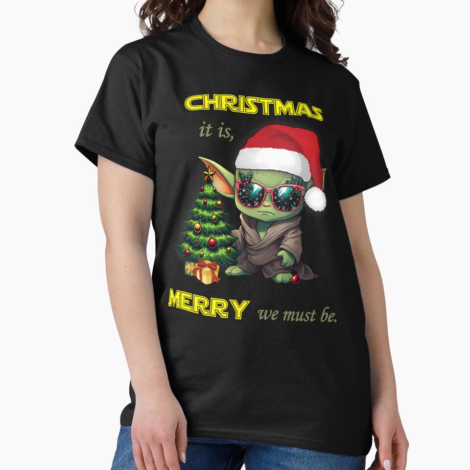 Christmas it is, Merry we must be by NaughtyDragon T-Shirts, Hoodie, Sweatshirt | BlankRebels.com (Image 2)
