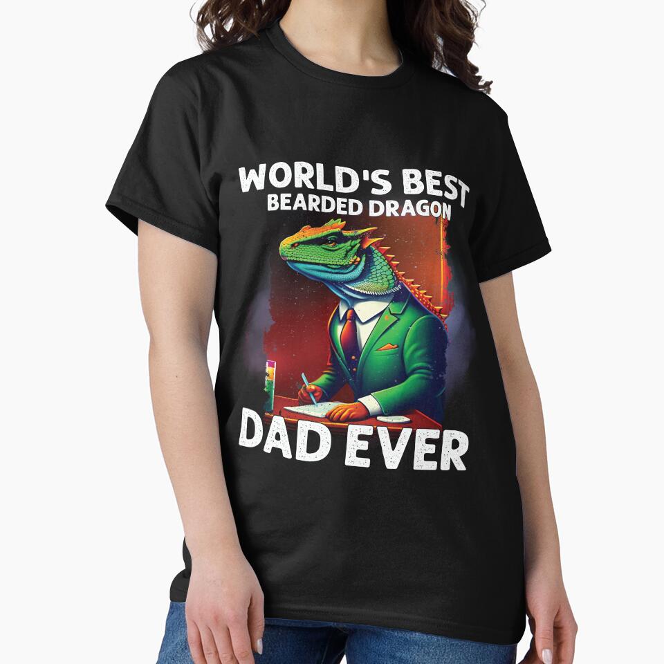 Best Bearded Dragon Dad Ever Funny by Trendy Valley T-Shirts, Hoodie, Sweatshirt | BlankRebels.com (Image 2)