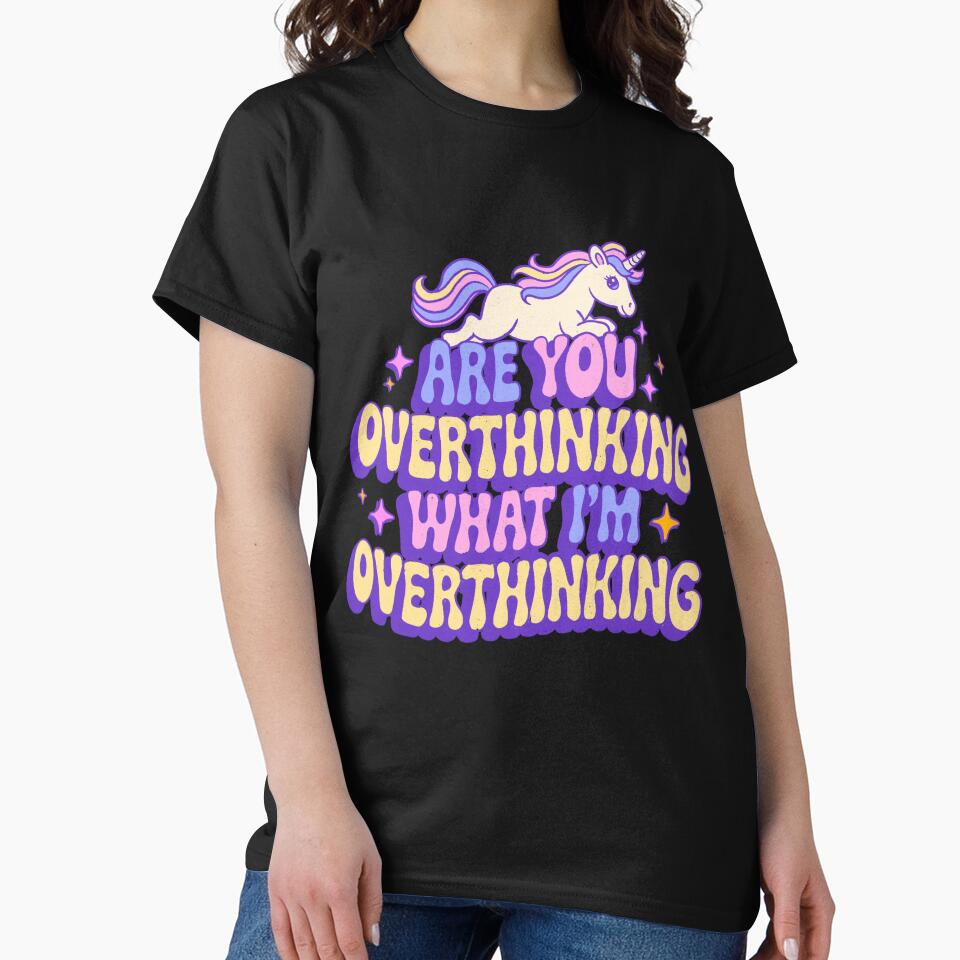 Are You Overthinking What I'm Overthinking by IHateDumplings T-Shirts, Hoodie, Sweatshirt | BlankRebels.com (Image 2)