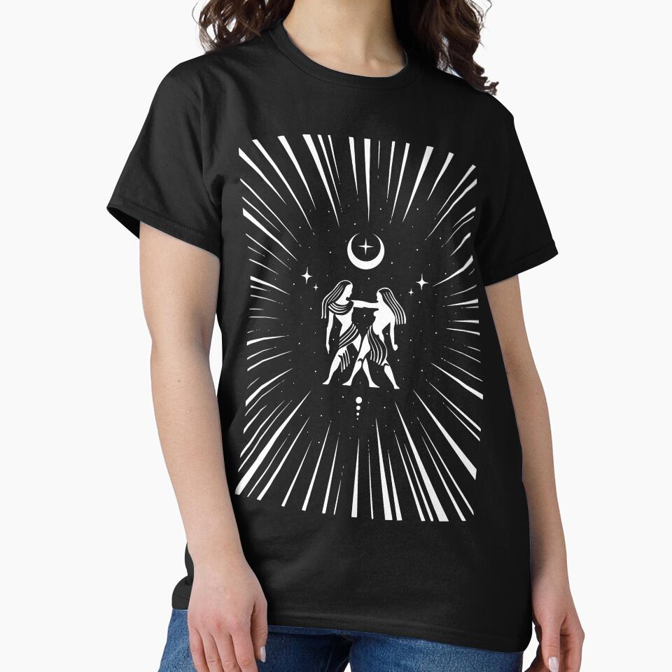 Mystic Gemini by InkPerspectiv3 T-Shirts, Hoodie, Sweatshirt | BlankRebels.com (Image 2)