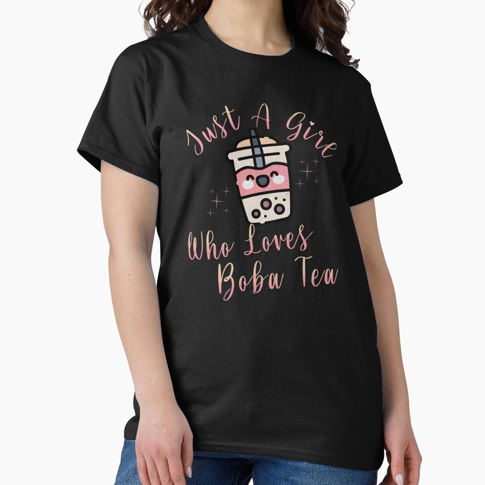 Jus A Girl Who Loves Boba Tea Gifts For Women,Ladies, And Girls Who Love Boba Tea / Bubble Tea by CHRIS-POD... (Image 2)