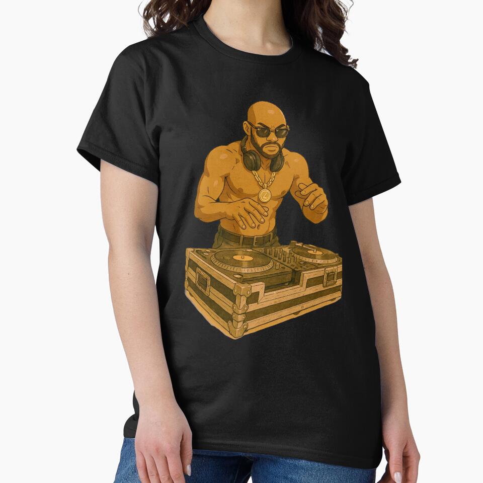 DJ Bruce Black by tsanwo T-Shirts, Hoodie, Sweatshirt | BlankRebels.com (Image 2)