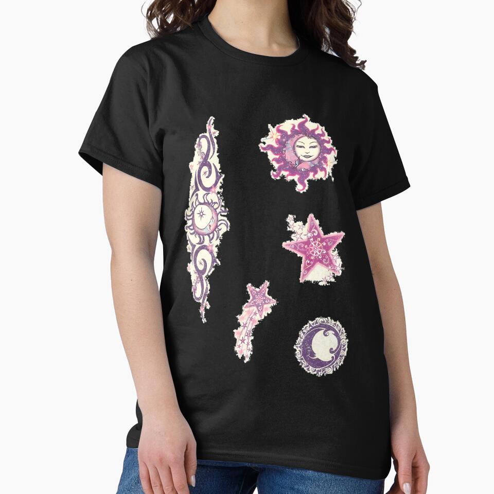 Whimsigoth Aesthetic Stickers Pack by bapdhjtvrf38 T-Shirts, Hoodie, Sweatshirt | BlankRebels.com (Image 2)