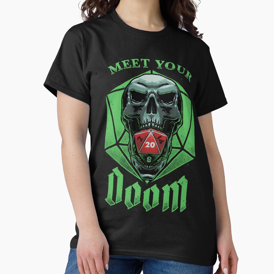RPG - Meet Your Doom by Studio Mootant T-Shirts, Hoodie, Sweatshirt | BlankRebels.com (Image 2)
