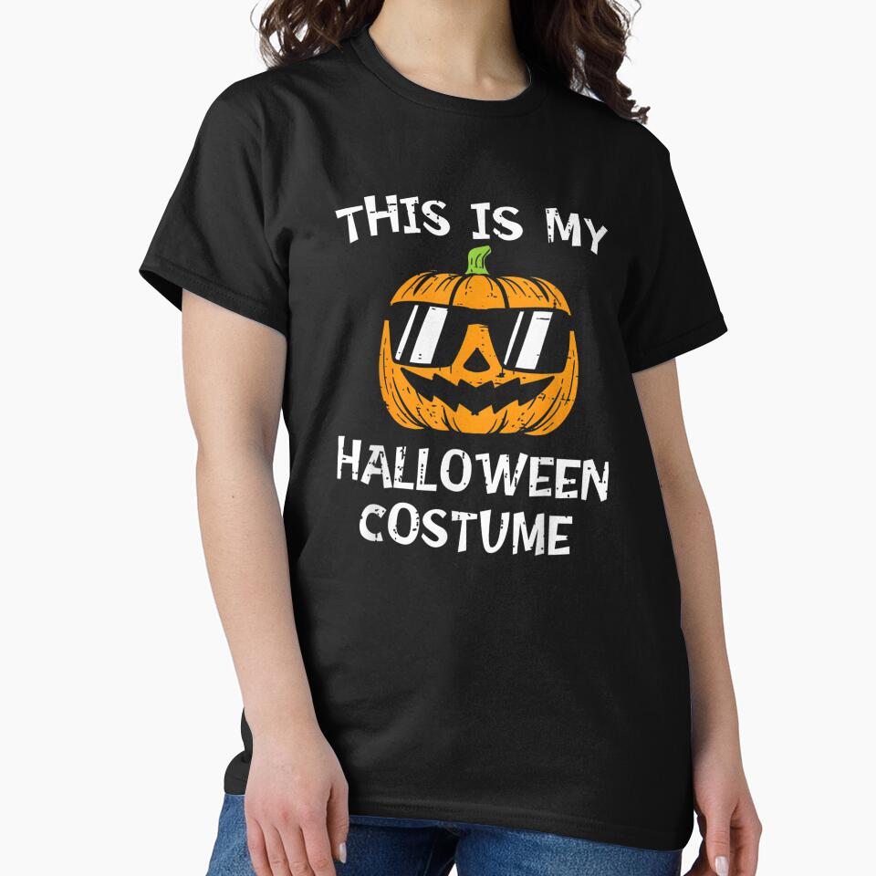 This Is My Halloween Costume Pumpkin Men Toddler Boys Kids by Spencerhowar T-Shirts, Hoodie, Sweatshirt (Image 2)
