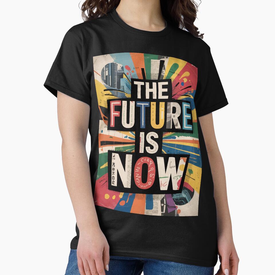 The Future is Now Abstract by Ketique T-Shirts, Hoodie, Sweatshirt | BlankRebels.com (Image 2)