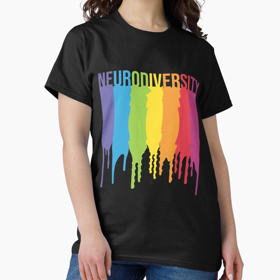 neurodiversity - autism awareness by hoiurara T-Shirts, Hoodie, Sweatshirt | BlankRebels.com (Image 2)