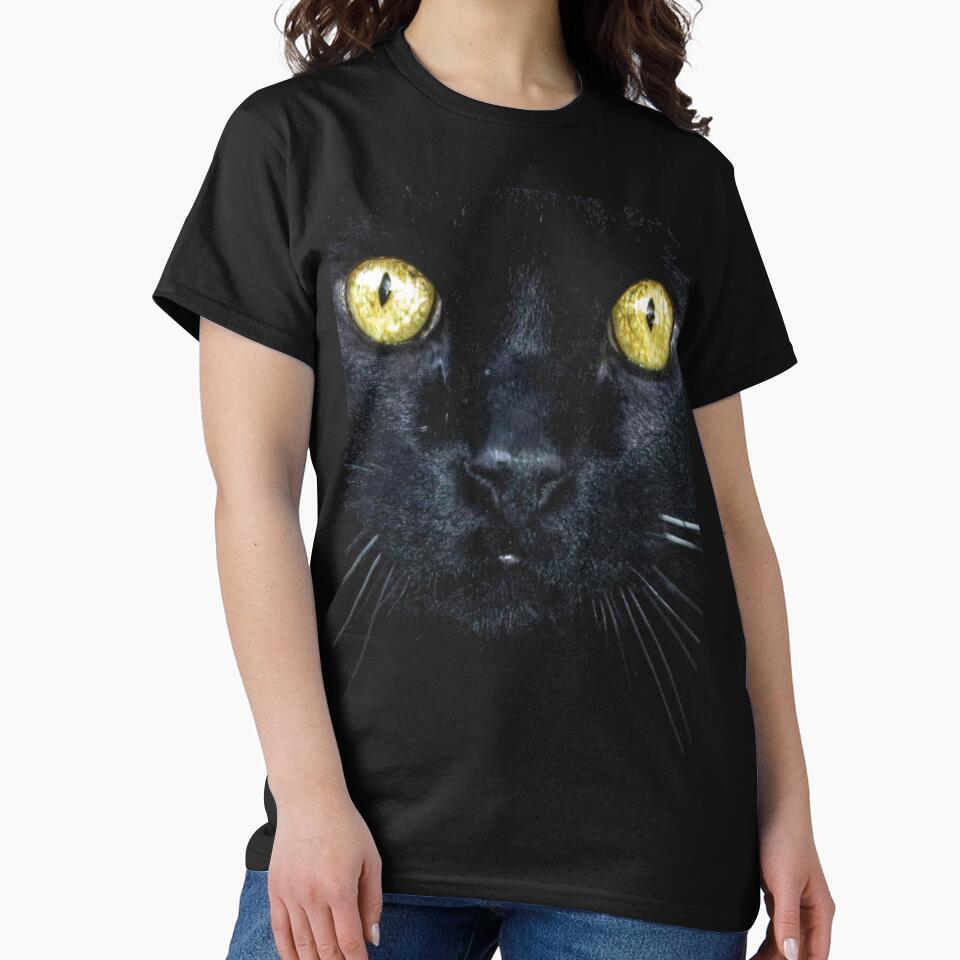 Scary Cat Eyes For Halloween by widianeworld T-Shirts, Hoodie, Sweatshirt | BlankRebels.com (Image 2)