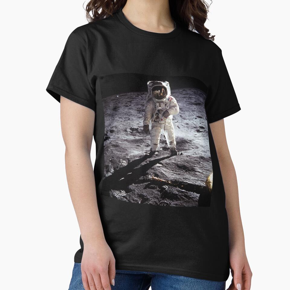 Astronaut Neil Armstrong Wall Art Stickers by tanabe T-Shirts, Hoodie, Sweatshirt | BlankRebels.com (Image 2)