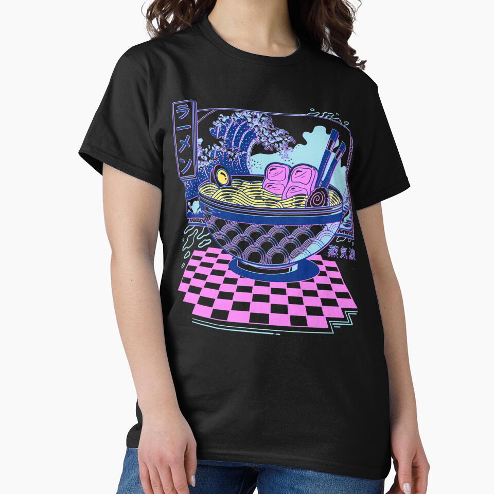 Vaporwave-Ramen by jihxcq8xry T-Shirts, Hoodie, Sweatshirt | BlankRebels.com (Image 2)
