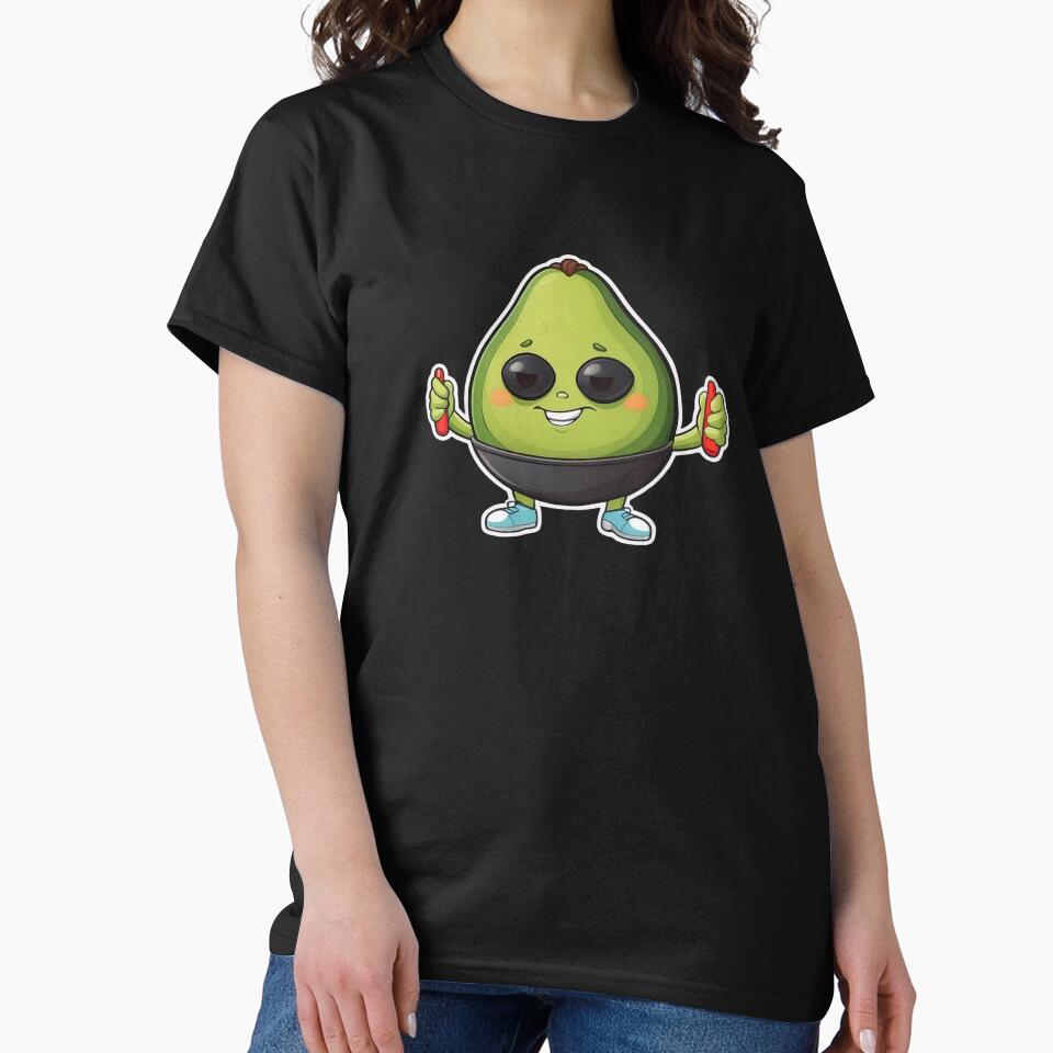 Cartoon Avacado Pear by Desfix T-Shirts, Hoodie, Sweatshirt | BlankRebels.com (Image 2)
