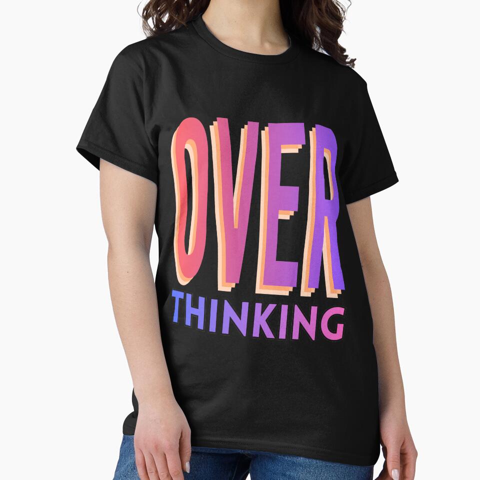 Overthinking Echo Glitch T-Shirts, Hoodie, Sweatshirt