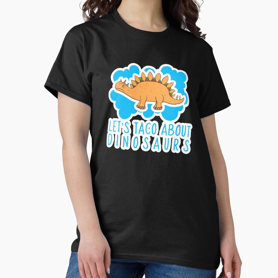 Funny Dinosaur Taco Lover by Sartoris Art T-Shirts, Hoodie, Sweatshirt | BlankRebels.com (Image 2)