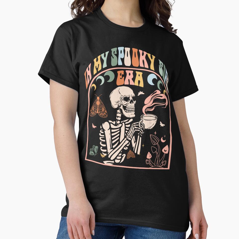 In My spooky sips Era For Coffee Lover Halloween Gift by BronikowskiART T-Shirts, Hoodie, Sweatshirt (Image 2)