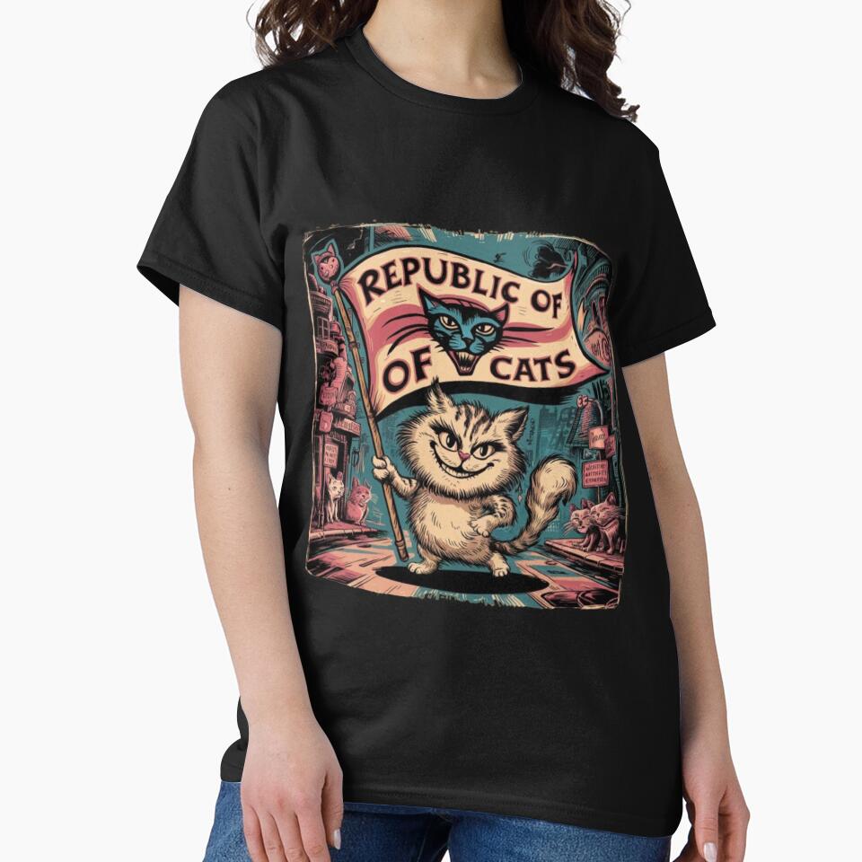Republic of Cats by kalutor T-Shirts, Hoodie, Sweatshirt | BlankRebels.com (Image 2)