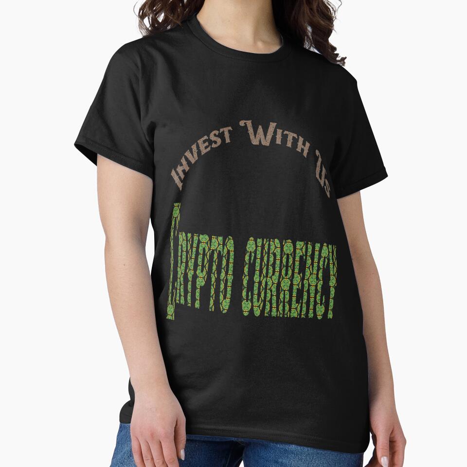 invest with us crypto currency by Brutsh88 T-Shirts, Hoodie, Sweatshirt | BlankRebels.com (Image 2)