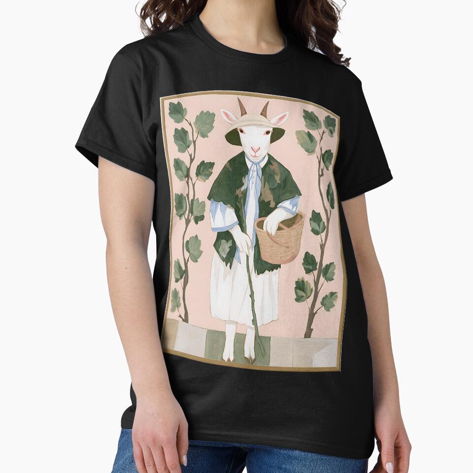 The Cozy Cottagecore Goat by bapupa T-Shirts, Hoodie, Sweatshirt | BlankRebels.com (Image 2)