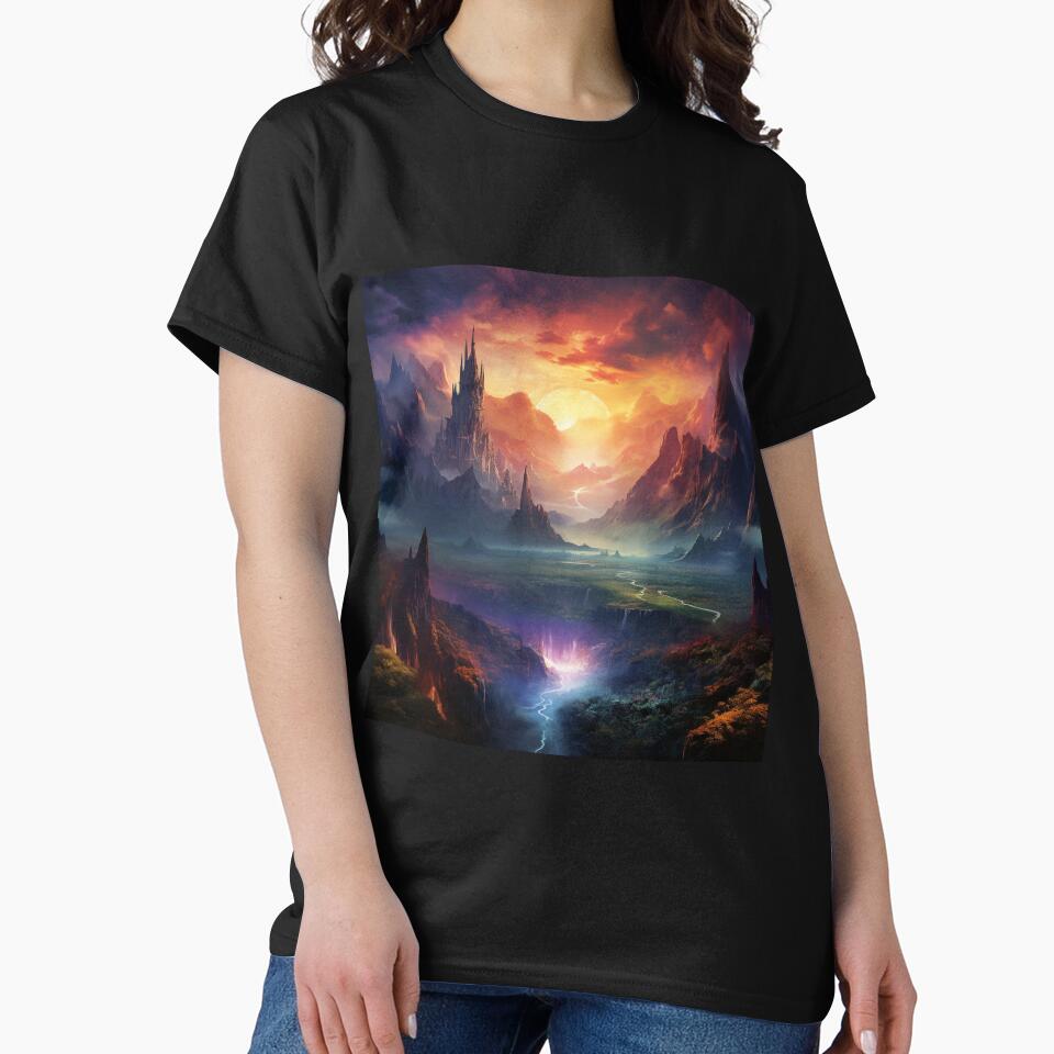 Fantasy Landscape World Magic T-Shirts, Hoodie, Sweatshirt