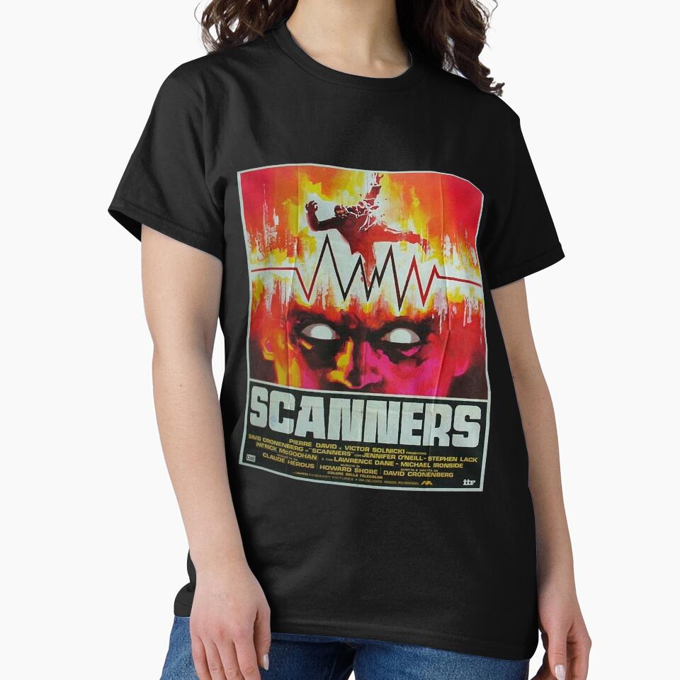 Brain classic gifts Scanners Halloween Horror movie scifi film by ScannersTuyenHo T-Shirts, Hoodie, Sweatshirt (Image 2)