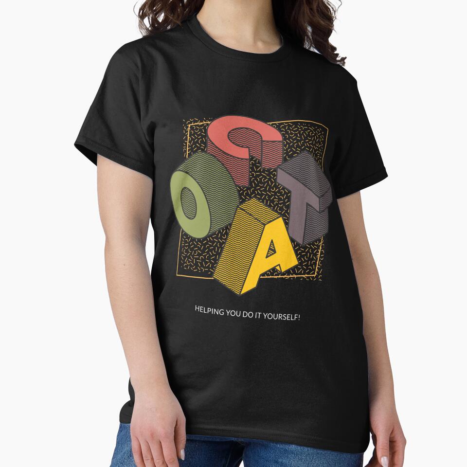 COTA Certified Occupational Therapy Assistant Bold Colorful Graphic Tee by FreshMedThreads Hoodie, Sweatshirt (Image 2)