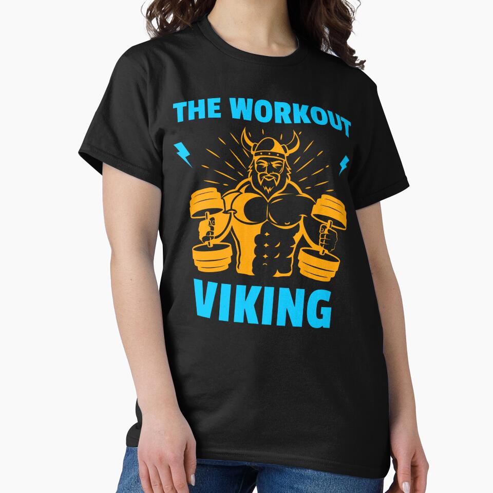 THE WORKOUT VIKING by MJ96-PRO T-Shirts, Hoodie, Sweatshirt | BlankRebels.com (Image 2)