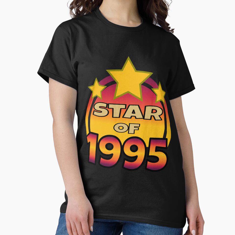 1995 Birthday Retro Vintage Gift by Svenniibee T-Shirts, Hoodie, Sweatshirt | BlankRebels.com (Image 2)