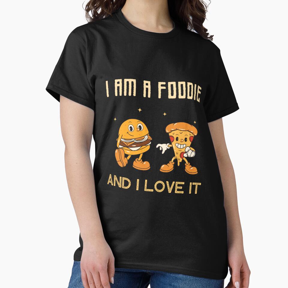 fast food sticker, fast food, foodie t shirt, foodie sticker, foodie by quotefactory Hoodie, Sweatshirt (Image 2)
