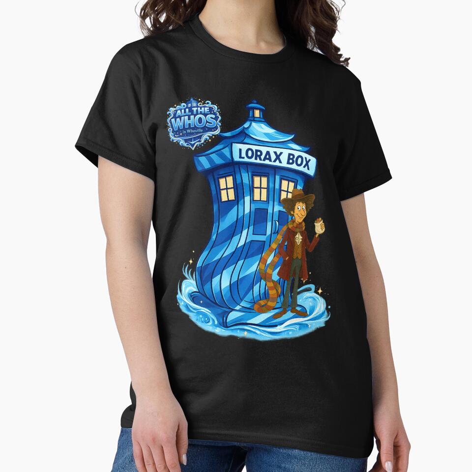 The Fourth Who Doctor (Whoctor?) by RandomlyJiva T-Shirts, Hoodie, Sweatshirt | BlankRebels.com (Image 2)