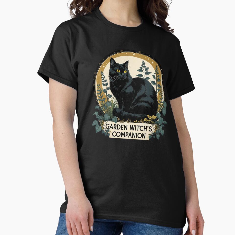 Black Cat Halloween Digital Art Funny Pets T-Shirts, Hoodie, Sweatshirt