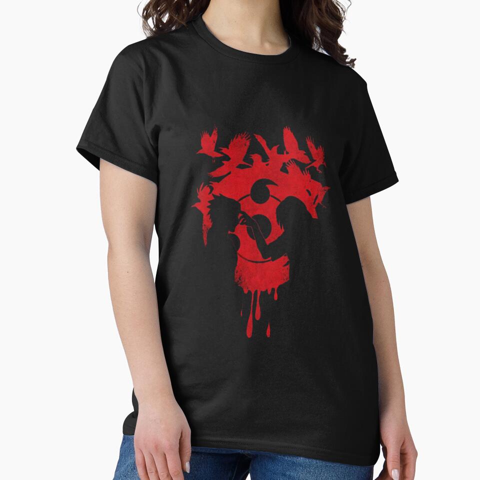 Itachi Uchiha Crow Silhouette by Snowdog-Art