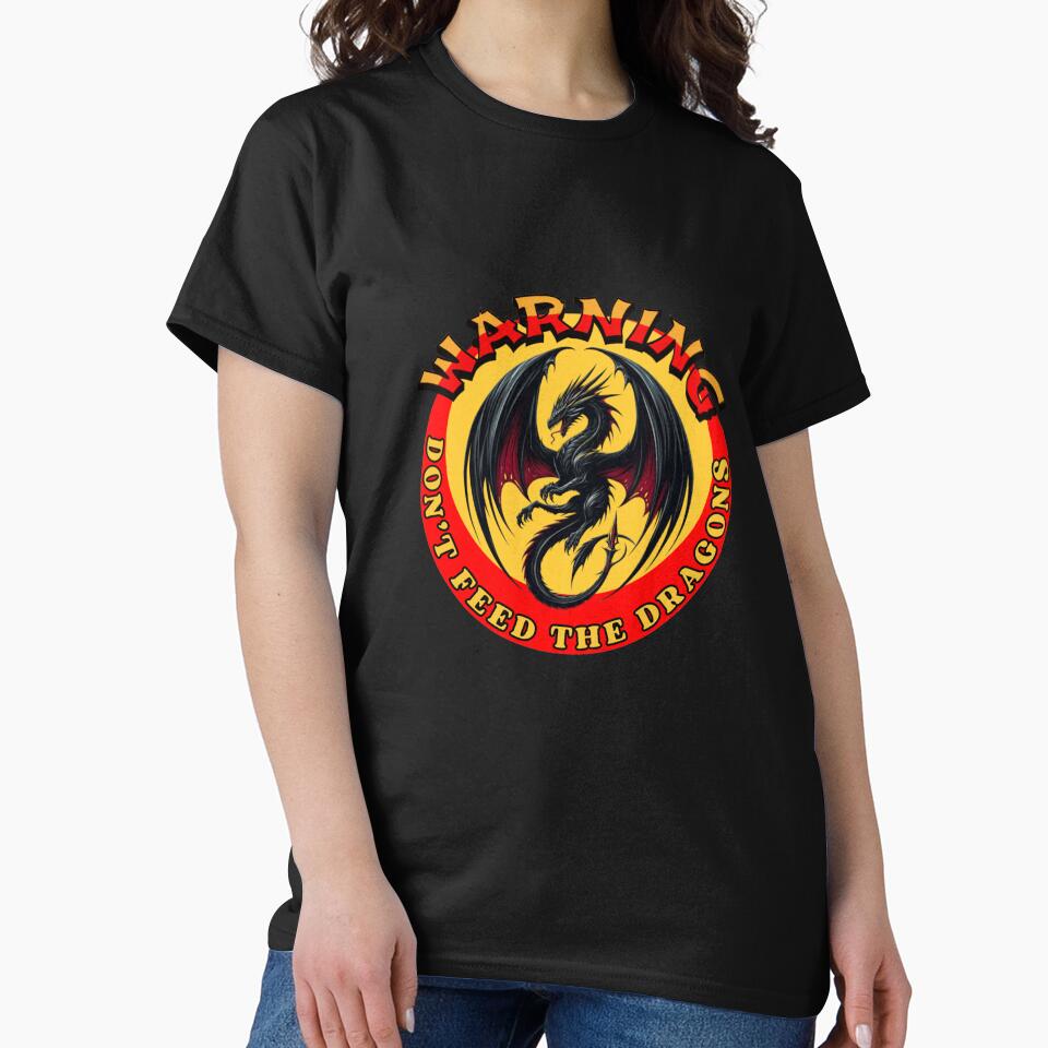 Don't feed the dragons by Ninon 888 T-Shirts, Hoodie, Sweatshirt | BlankRebels.com (Image 2)
