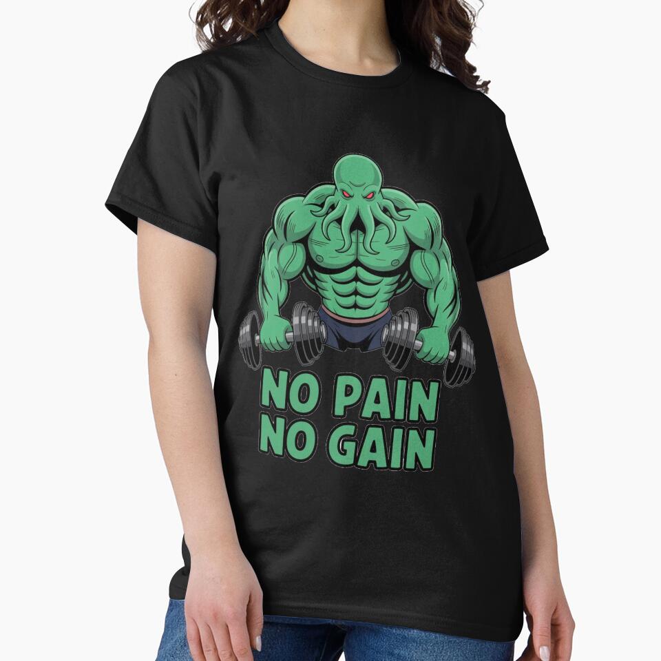 Cthulhu Gym by Arthurlweyn T-Shirts, Hoodie, Sweatshirt | BlankRebels.com (Image 2)