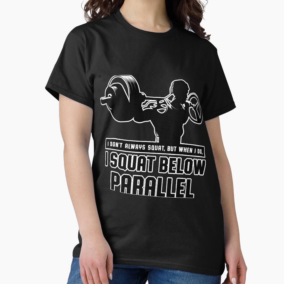 I Dont Always Squat Workout Funny Gyms by SkyCloudBlue T-Shirts, Hoodie, Sweatshirt | BlankRebels.com (Image 2)