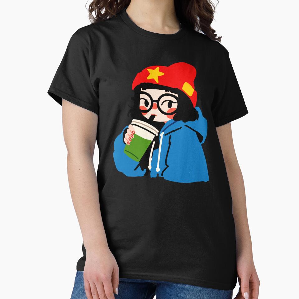 Cozy Matcha Girl by trajeado14 T-Shirts, Hoodie, Sweatshirt | BlankRebels.com (Image 2)